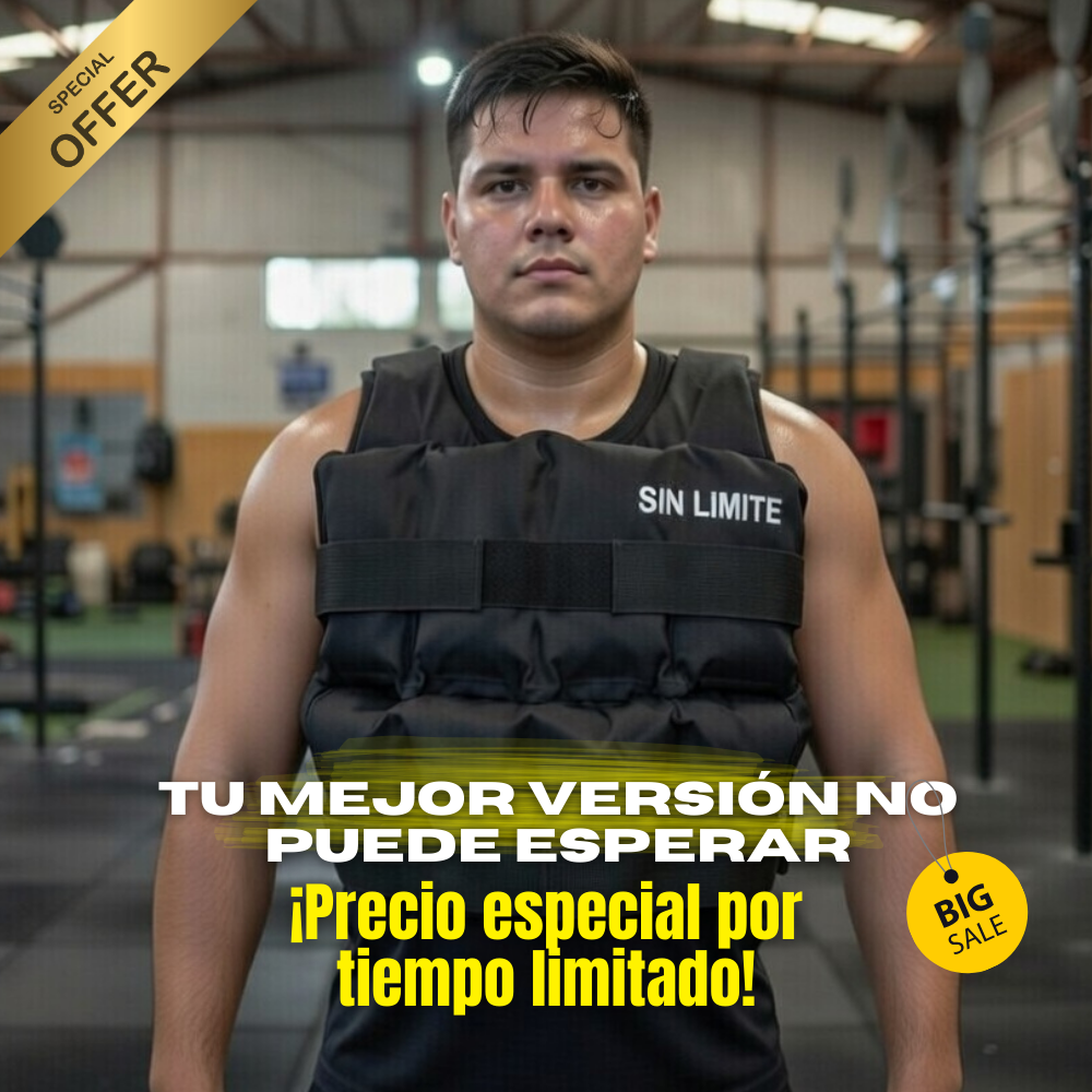 CHALECO CON PESO GRADUABLE💪